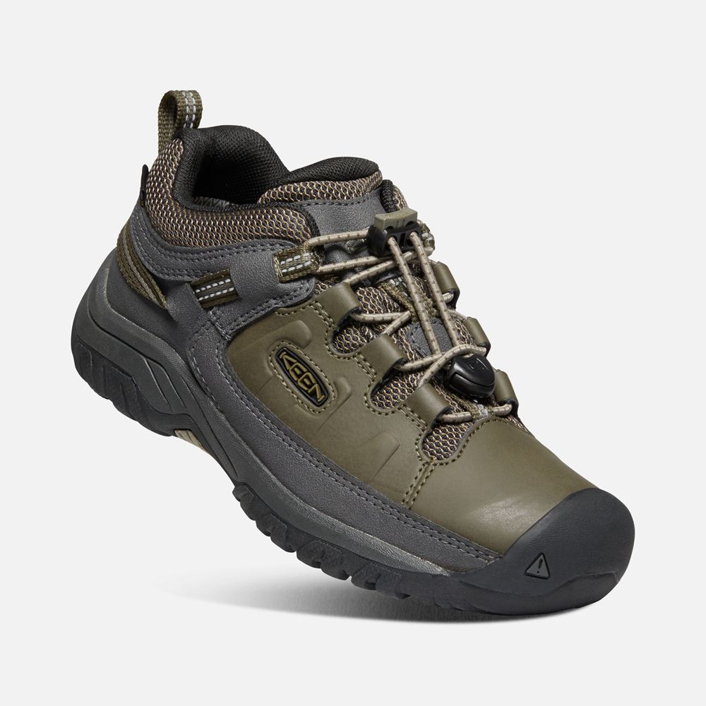 Keen Wandelschoenen Kinderen Olijfgroen - Targhee Waterproof - 27546-WHMN